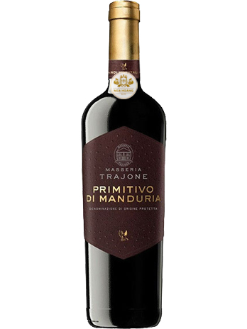 RƯỢU VANG Ý MASSERIA TRAJONE PRIMITIVO DI MANDURIA DOP