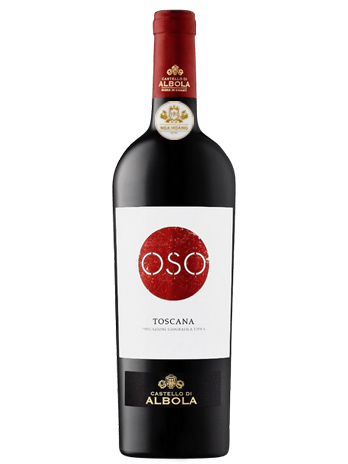 RƯỢU VANG Ý OSO TOSCANA CASTELLO DI ALBOLA RED