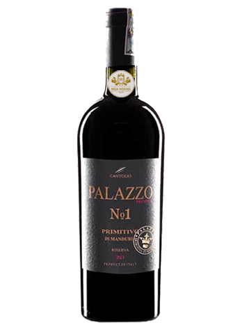 RƯỢU VANG Ý PALAZZO NO1 PRIMITIVO