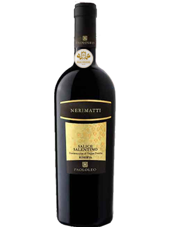 RƯỢU VANG Ý PAOLO LEO NERIMATTI SALICE SALENTINO RISERVA