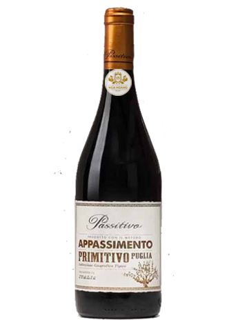 RƯỢU VANG Ý PASSITIVO APPASSSIMENTO PRIMITIVO PUGLIA