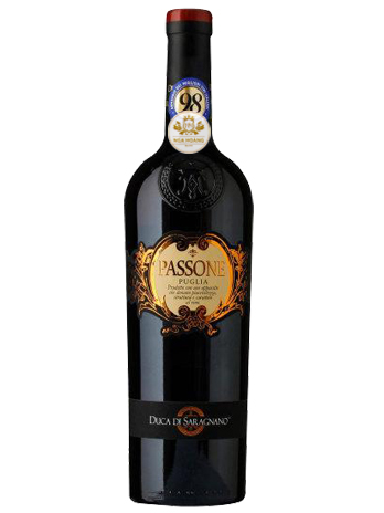 RƯỢU VANG Ý PASSONE DUCA DI SARAGNANO PRIMITIVO PUGLIA