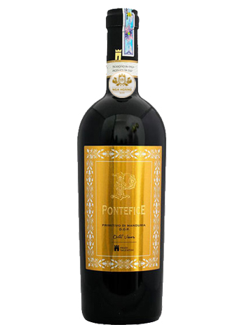 RƯỢU VANG Ý PONTEFICE PRIMITIVO DI MANDURIA