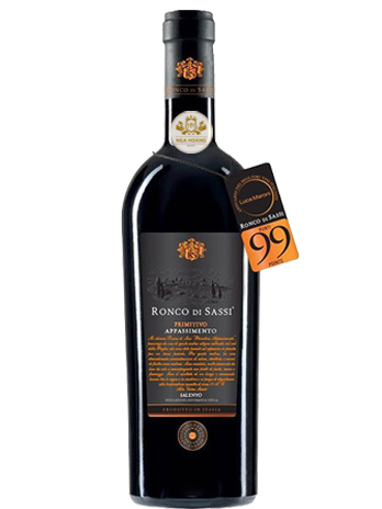 RƯỢU VANG Ý RONCO DI SASSI NHÃN ĐEN