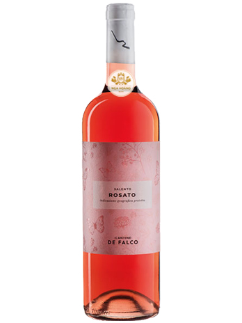 RƯỢU VANG Ý ROSATO SALENTO CANTINE DE FALCO