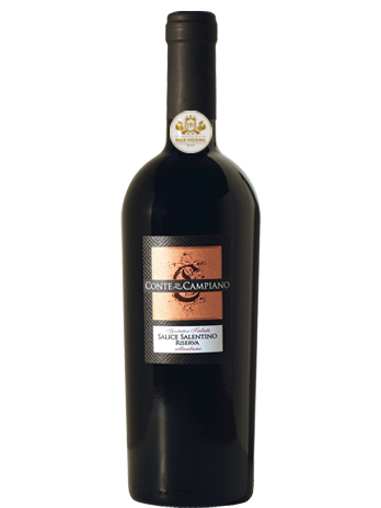RƯỢU VANG Ý SALICE SALENTINO RISERVA DOC CONTE DI CAMPIANO
