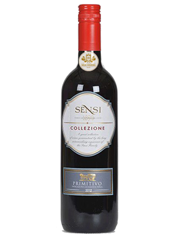 RƯỢU VANG Ý SENSI COLLEZIONE PRIMITIVO PUGLIA