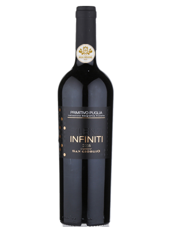 RƯỢU VANG SENTIERI INFINITI SALENTO CANTINE SAN GIORGIO PRIMITIVO
