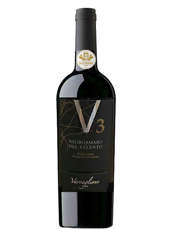 RƯỢU VANG Ý V3 NEGROAMARO DEL SALENTO