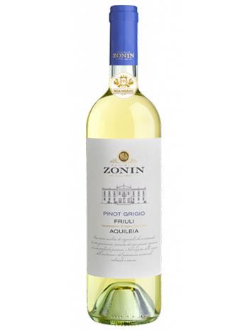 RƯỢU VANG Ý ZONIN CLASSICI PINOT GRIGIO FRIULI AQUILEIA