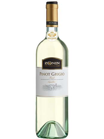 RƯỢU VANG Ý ZONIN PINOT GRIGIO FRIULI AQUILEIA