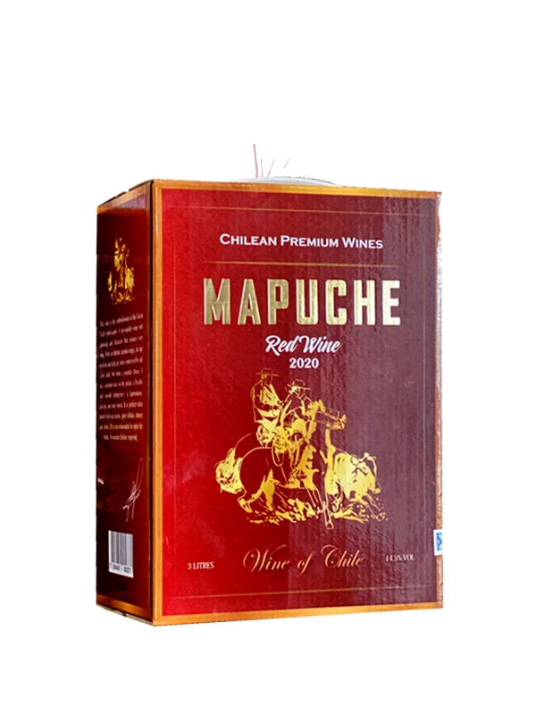 VANG BỊCH MAPUCHE RED WINE 3 LÍT