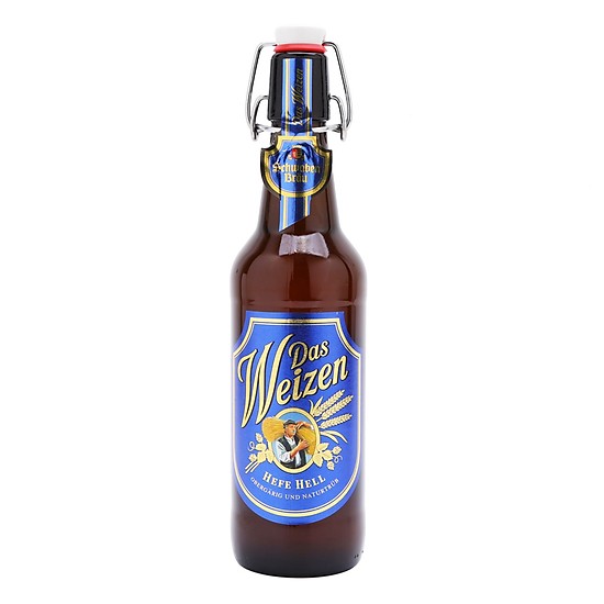 BIA ĐỨC SCHWABEN BRAU DAS WEIZEN 5% - CHAI 500ML