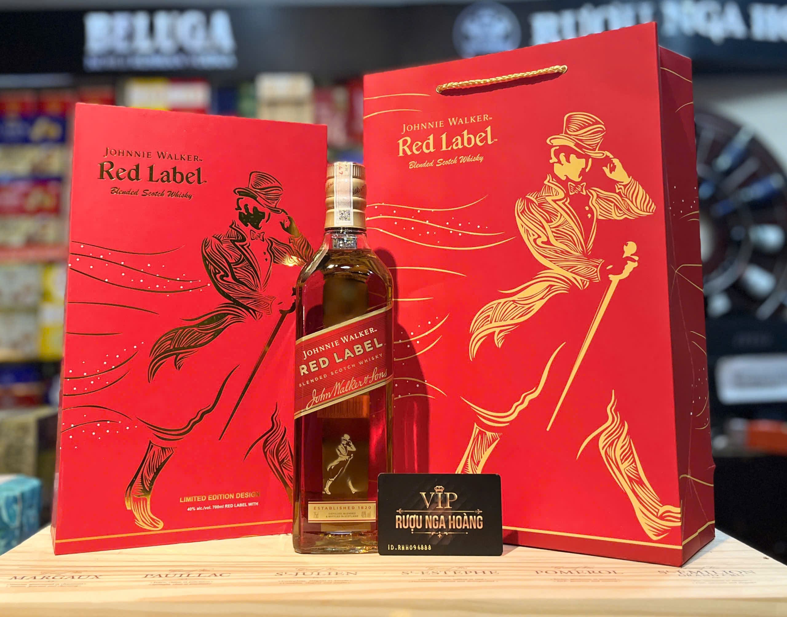 JOHNNIE WALKER RED LABEL - HỘP QUÀ TẾT 2025