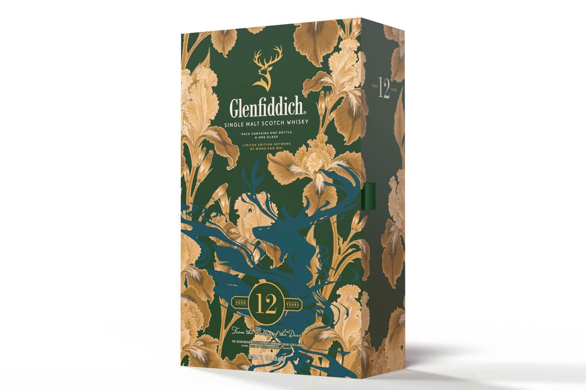 Glenfiddich 12 Tết 2026 màu Xanh – Hộp quà single malt phiên bản giới hạn – sang trọng & đẳng cấp biếu Tết
