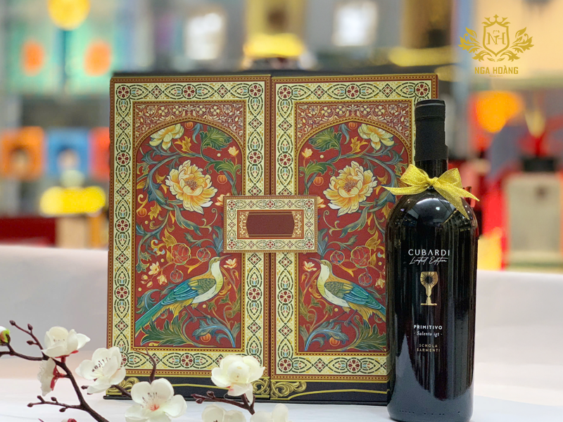 Mẫu hộp rượu biếu Tết