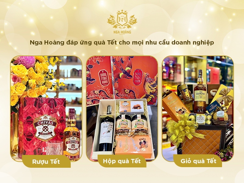 Nga Hoàng đồng hành cùng doanh nghiệp Việt với đa dạng giải pháp quà biếu Tết