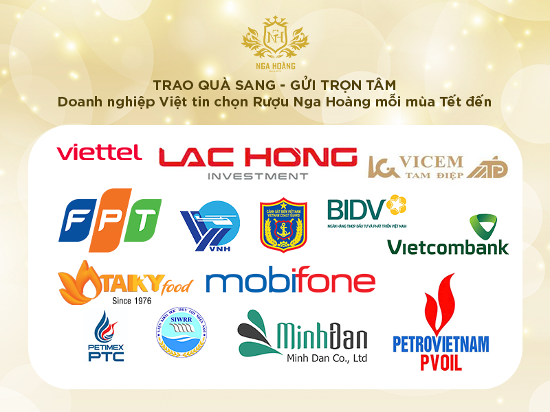 Nga Hoàng đồng hành cùng doanh nghiệp Việt với đa dạng giải pháp quà biếu Tết