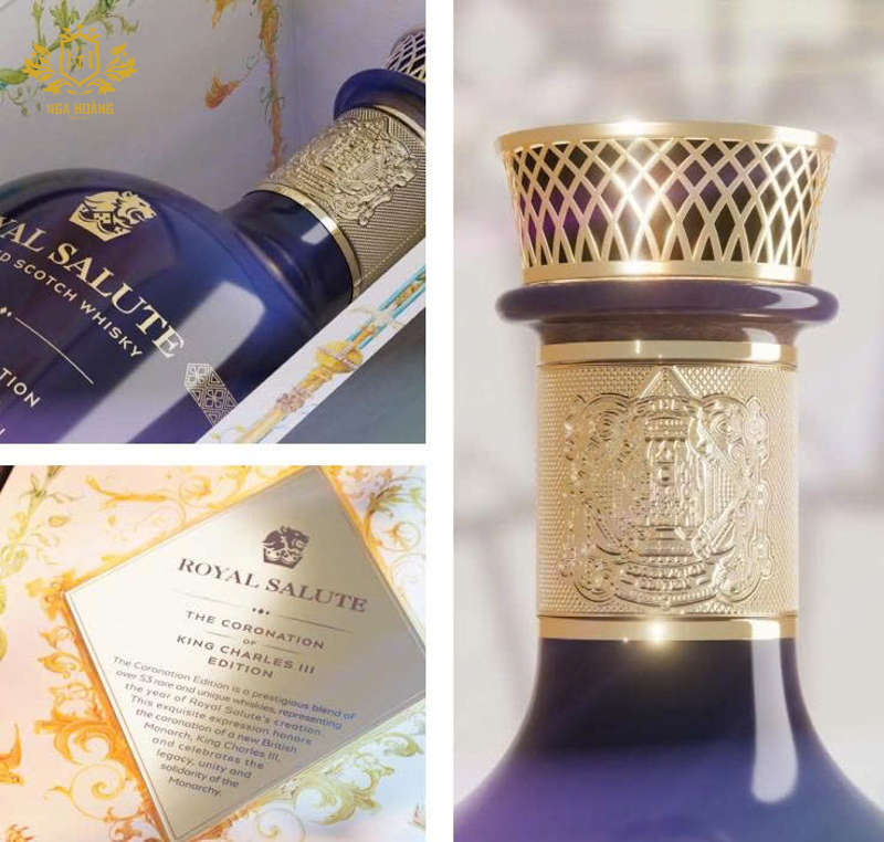 Thiết kế Royal Salute Coronation of King Charles III Edition