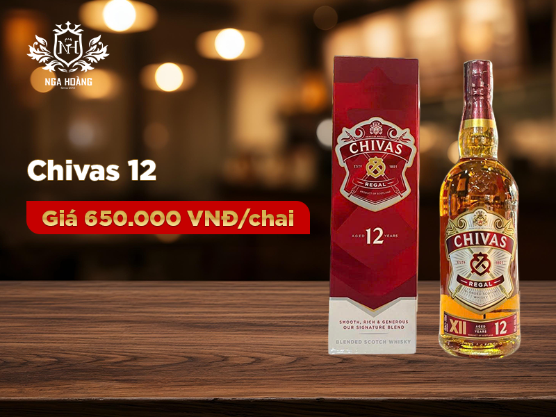 Rượu biếu Tết Chivas: Top 5 set quà không thể bỏ lỡ năm 2026