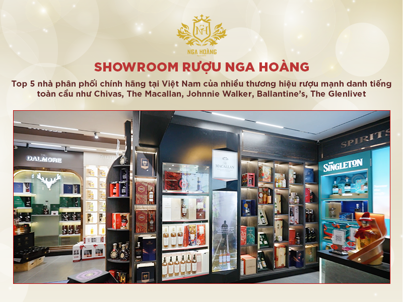 Nga Hoàng - Top nhà phân phối rượu mạnh của nhiều hãng