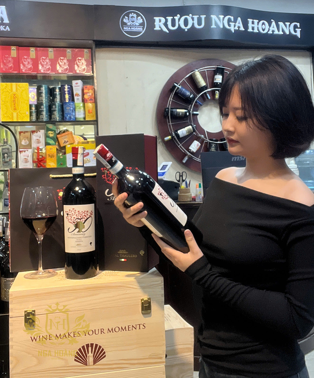 Vang Ý 50th Anniversary Montepulciano d’Abruzzo DOC Riserva