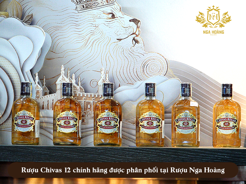 Chivas 12 chính hãng được phân phối tại Nga Hoàng