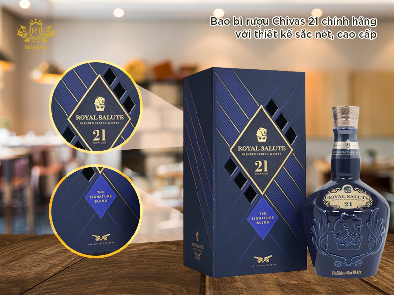 Phân biệt nhanh rượu Chivas 21 thật và giả: Những dấu hiệu cần biết trước khi mua