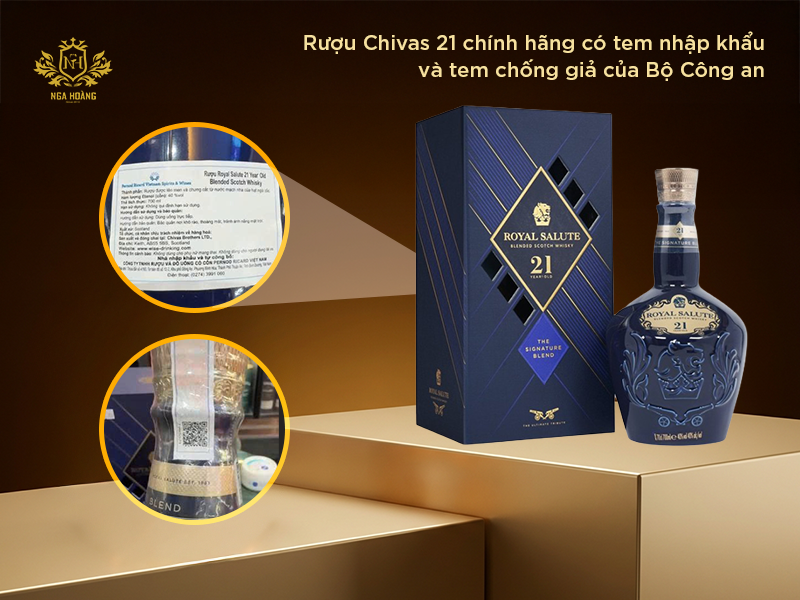 Phân biệt nhanh rượu Chivas 21 thật và giả: Những dấu hiệu cần biết trước khi mua