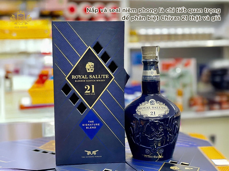 Phân biệt nhanh rượu Chivas 21 thật và giả: Những dấu hiệu cần biết trước khi mua