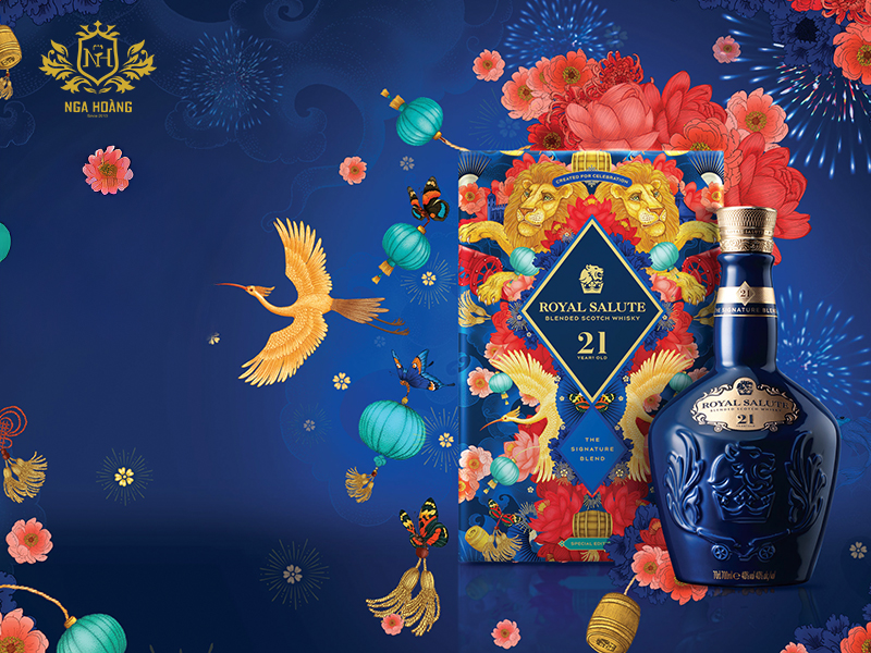 Rượu Chivas 21 Royal Salute – Phiên bản hộp quà Tết 2026