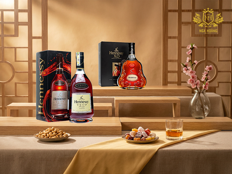 Rượu Cognac Hennessy VSOP & Hennessy XO