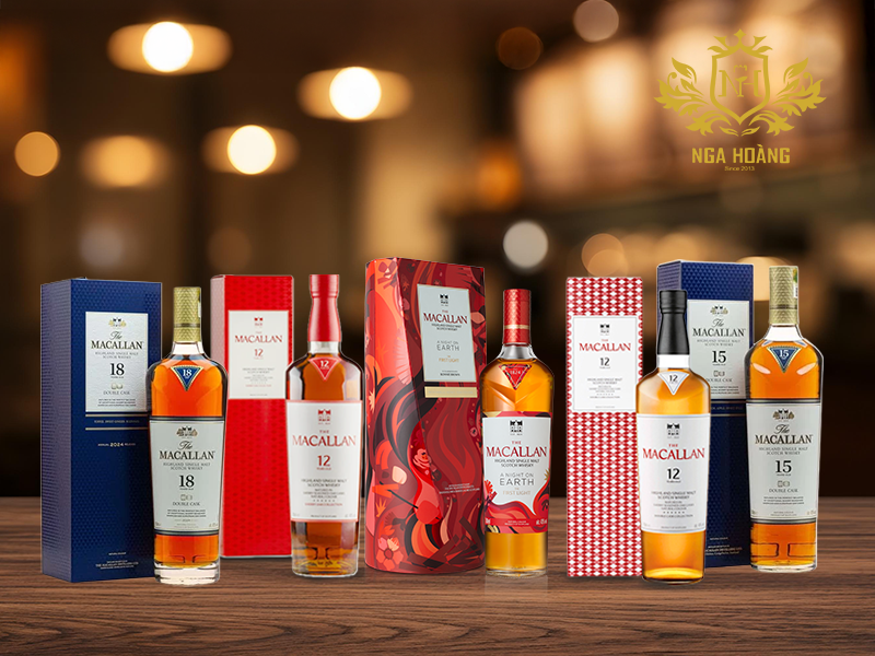 Các dòng rượu Macallan nổi bật