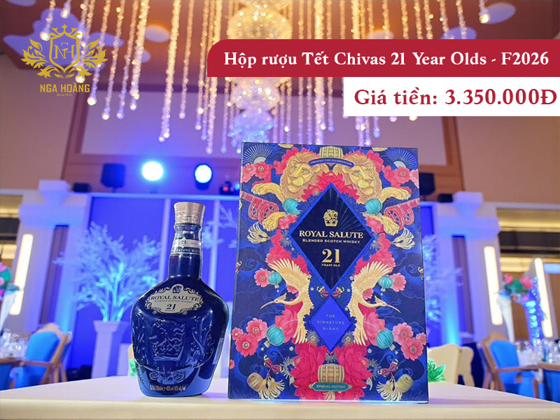 Hộp quà Tết Chivas 21 F2026 - Quà biếu chuẩn VIP