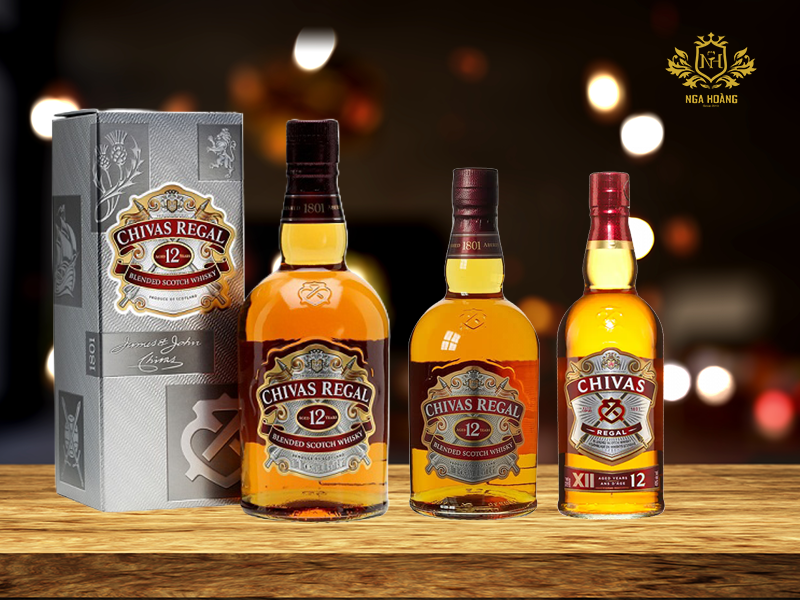 Các phiên bản và dung tích chai