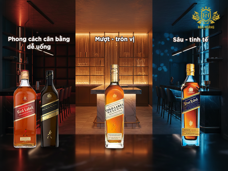 Johnnie Walker - Thương hiệu whisky danh tiếng, lựa chọn không thể bỏ qua