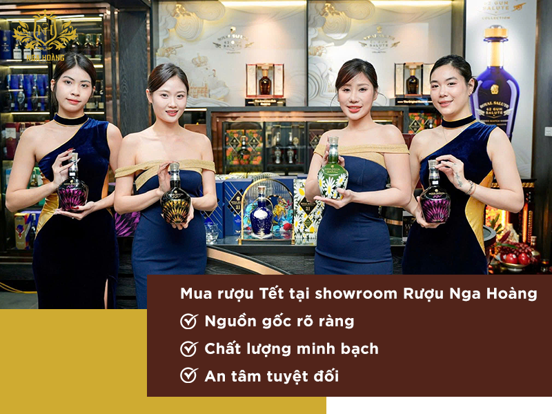 Rượu Nga Hoàng - Địa chỉ mua rượu Tết chính hãng uy tín