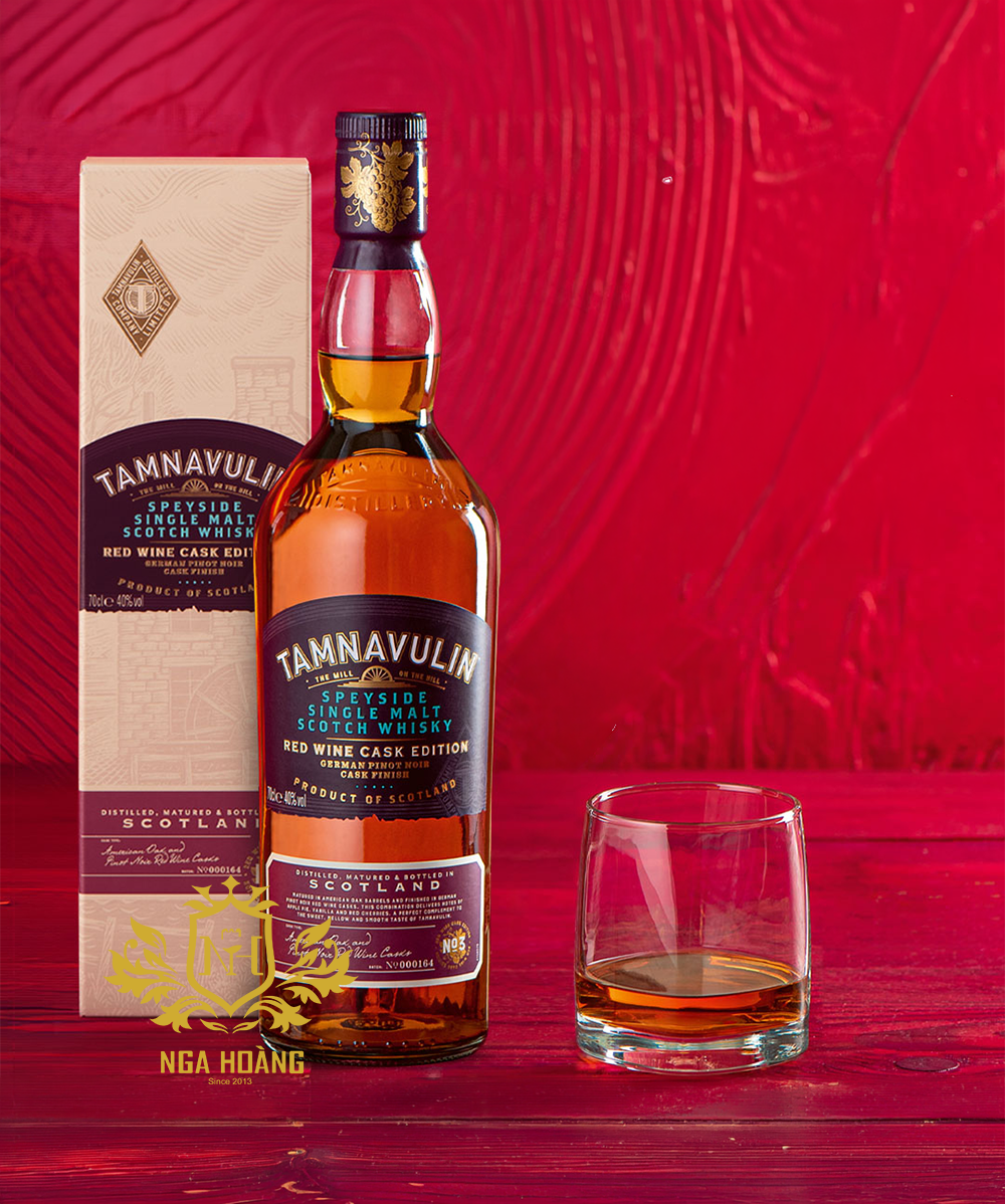 TAMNAVULIN RED WINE CASK EDITION - FRENCH CABERNET SAUVIGNON CASK FINISH - Ảnh 2
