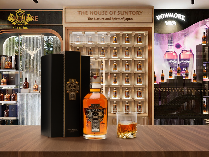 Mua Chivas 25 ở đâu uy tín?