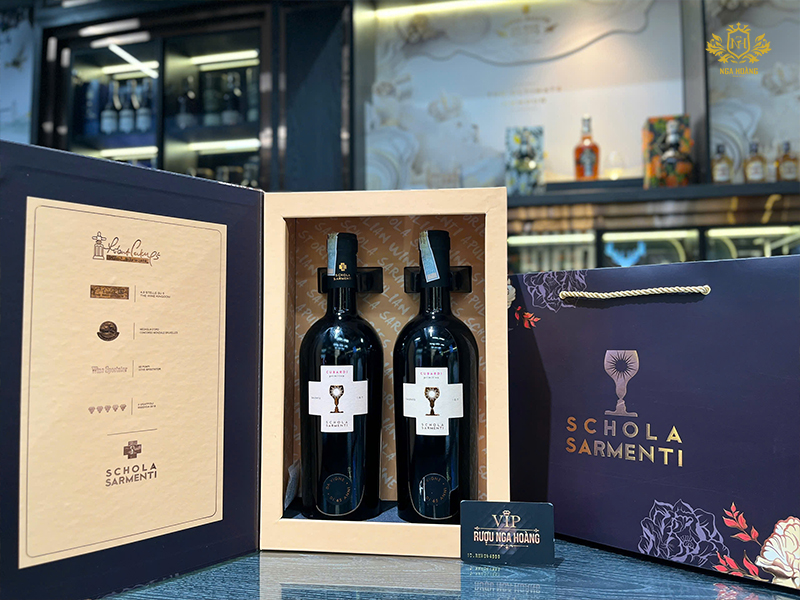 Cubardi Primitivo chính hãng tại Rượu Nga Hoàng - Lựa chọn đáng tin cậy cho người yêu vang Ý