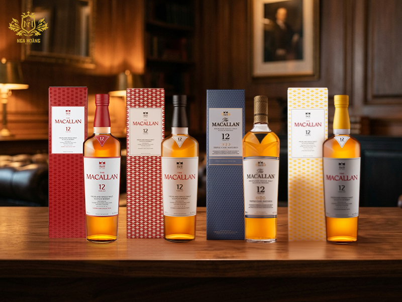 Các phiên bản Macallan 12 phổ biến hiện nay