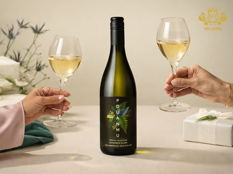 Pounamu Sauvignon Blanc - Đại diện tiêu biểu của vang trắng New Zealand