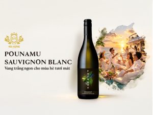 Pounamu Sauvignon Blanc - Rượu vang trắng ngon, giá tốt cho mùa hè