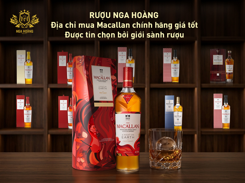 Rượu Nga Hoàng - Showroom cung cấp rượu Macallan chính hãng, giá tốt được nhiều khách hàng tin tưởng