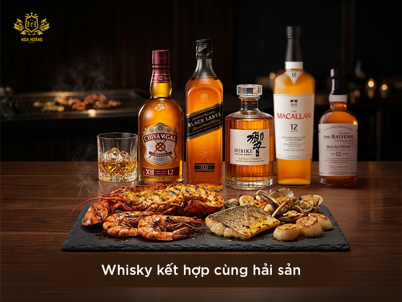 Rượu nào phù hợp nhất khi ăn hải sản?