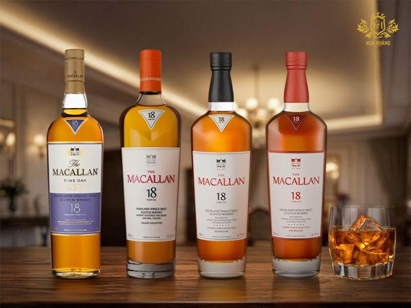Rượu Macallan 18 giá bao nhiêu