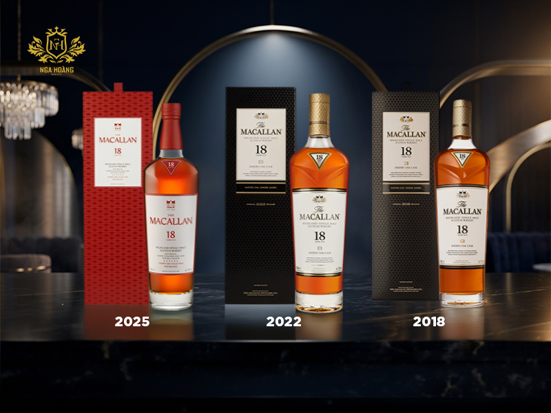 Các phiên bản Macallan 18