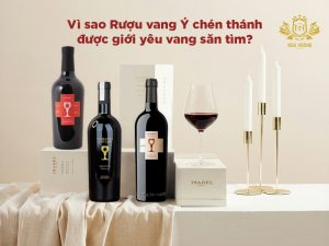 rượu vang Ý Chén Thánh