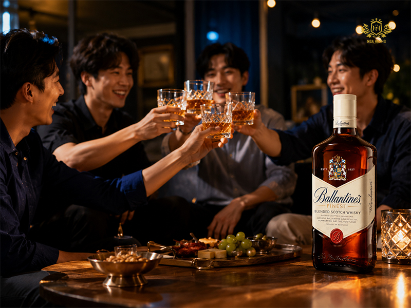 Ballantines Finest - Chai whisky “nhập môn”của nhiều người