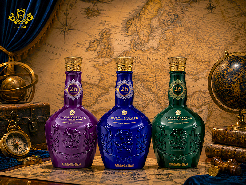 Chivas Royal Salute 26 gồm những phiên bản nào?